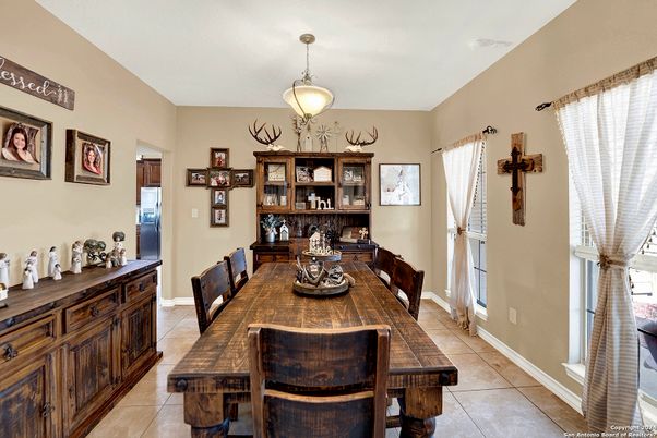 Dining room, Interior, Pendant Lights