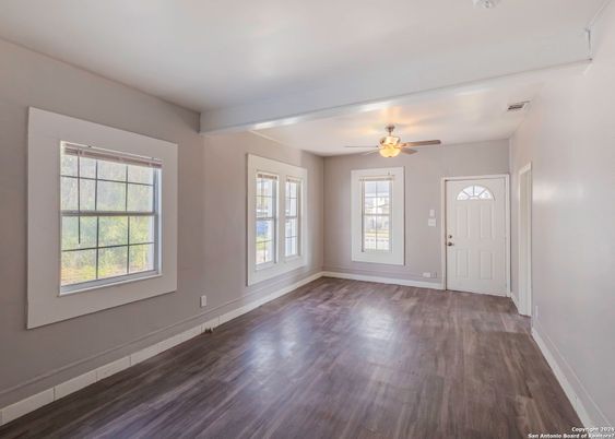 Empty room, Interior, Wood Texture Flooring