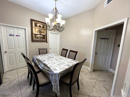 Chandelier, Dining room, Interior