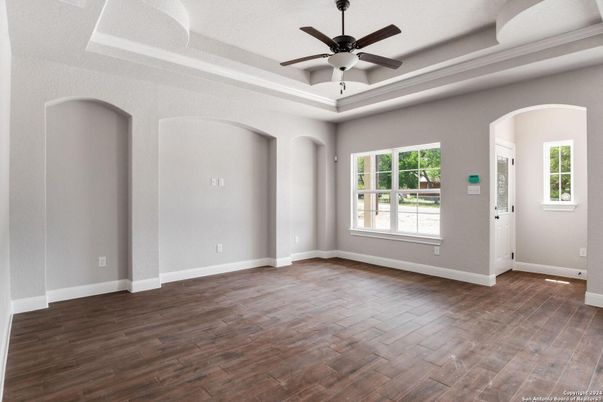 Empty room, Interior, Wood Texture Flooring