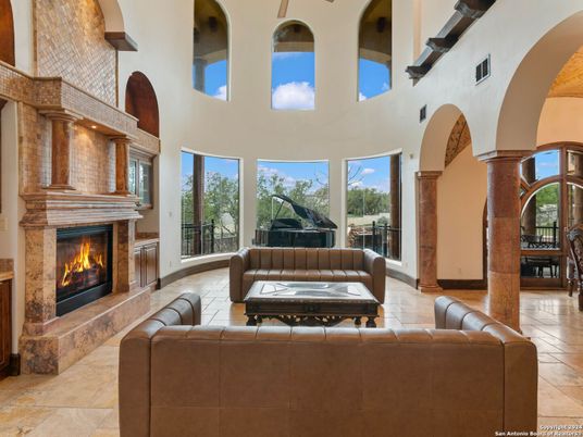 Fireplace, Interior, Living room, Piano