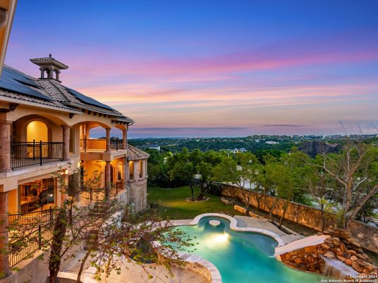 Exterior, Pool, Solar Panels