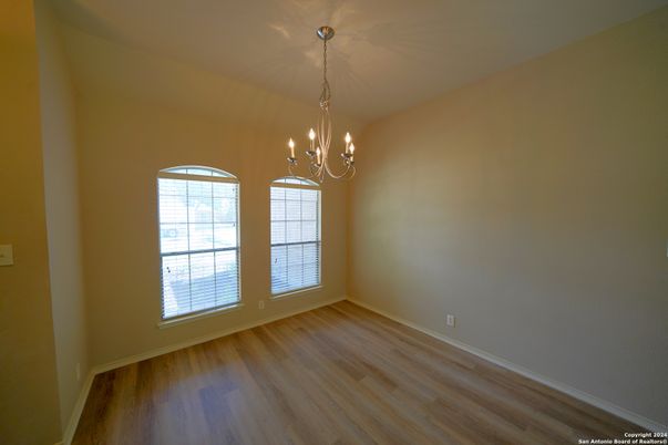 Chandelier, Empty room, Interior, Wood Texture Flooring