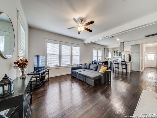 Dining room, Interior, Kitchen, Living room, Wood Texture Flooring