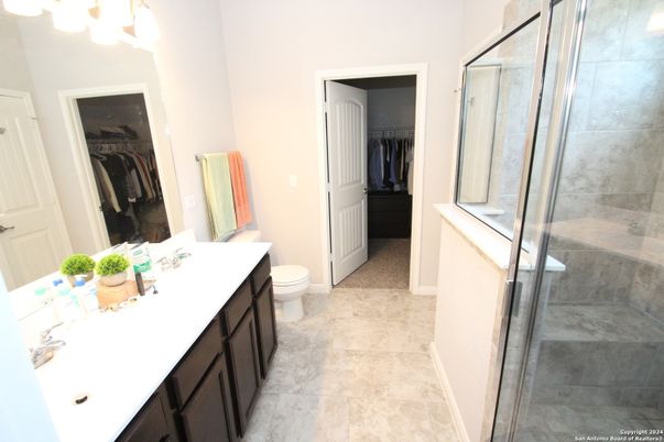 Bathroom, Glass Shower, Interior, Walk-in Closets