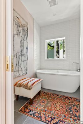 Bathroom, Free Standing Baths, Interior, Recessed Lighting