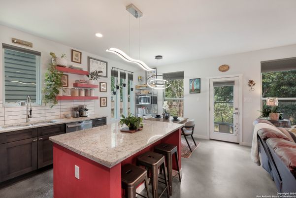 Interior, Kitchen, Pendant Lights, Recessed Lighting
