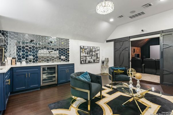 Chandelier, Interior, Living room, Recessed Lighting, Wood Texture Flooring