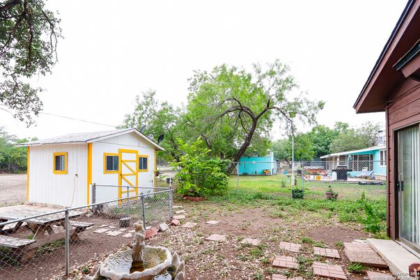 Backyard, Detached Garage, Exterior