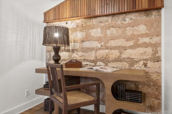 Home Office, Interior, Wood Texture Flooring