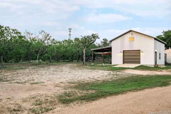 Backyard, Detached Garage, Exterior