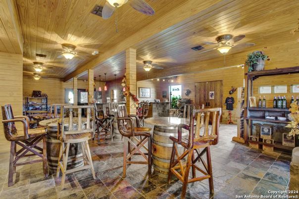 Dining room, Interior, Wooden Ceilings, Wooden Walls