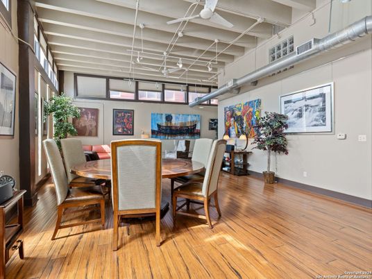 Dining room, Interior, Wood Texture Flooring