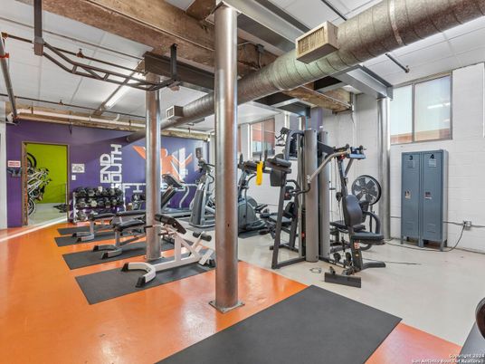 Fitness Equipment, Gym, Interior