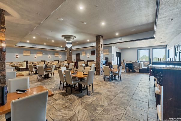 Dining room, Interior, Recessed Lighting