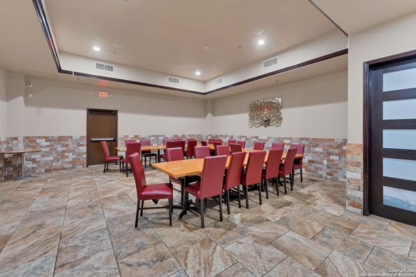 Dining room, Interior, Recessed Lighting