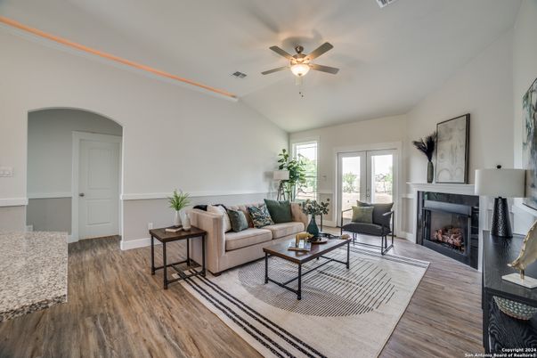 Fireplace, Interior, Living room, Wood Texture Flooring