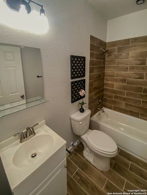 Bathroom, Interior, Wood Texture Flooring, Wooden Walls