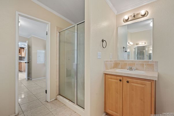 Bathroom, Glass Shower, Interior