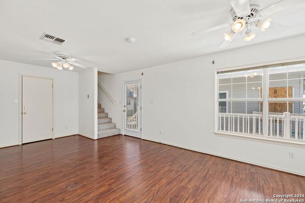 Empty room, Interior, Wood Texture Flooring