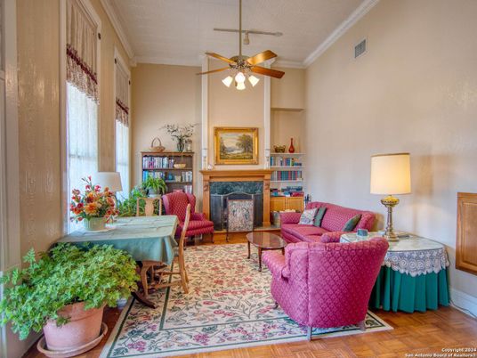 Fireplace, Interior, Living room, Wood Texture Flooring