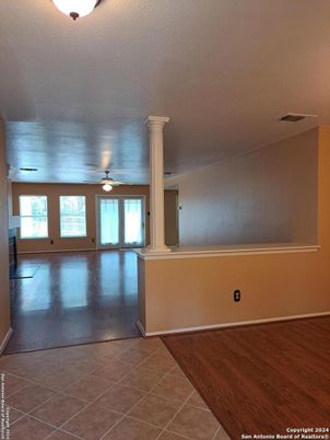 Empty room, Interior, Wood Texture Flooring