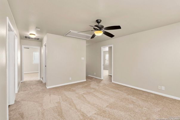 Empty room, Interior