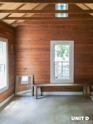 Empty room, Interior, Wooden Walls