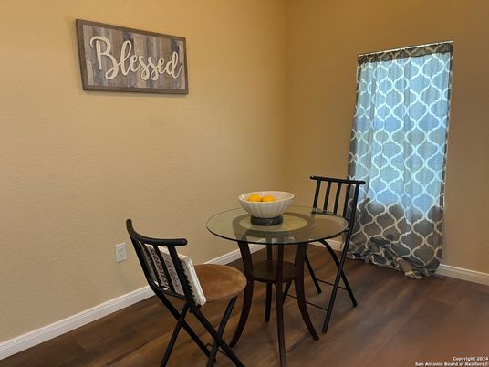 Dining room, Interior, Wood Texture Flooring