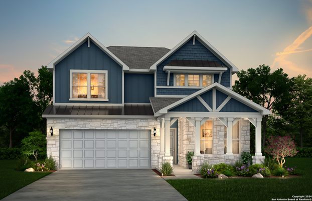 Attached, Exterior, Facade, American Craftsman