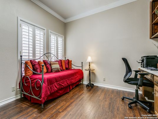 Bedroom, Home Office, Interior, Wood Texture Flooring