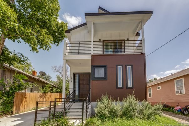 Exterior, Facade, Brick Facade, Modern