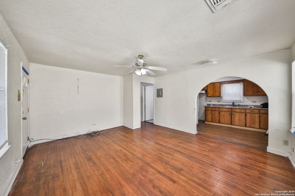 Empty room, Interior, Wood Texture Flooring