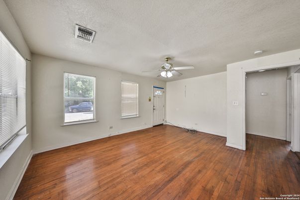 Empty room, Interior, Wood Texture Flooring