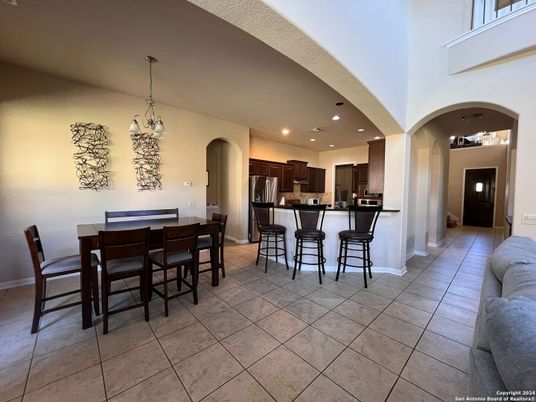 Dining room, Interior, Kitchen, Pendant Lights, Recessed Lighting