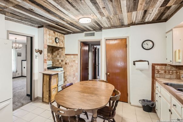 Chandelier, Dining room, Interior, Wooden Ceilings