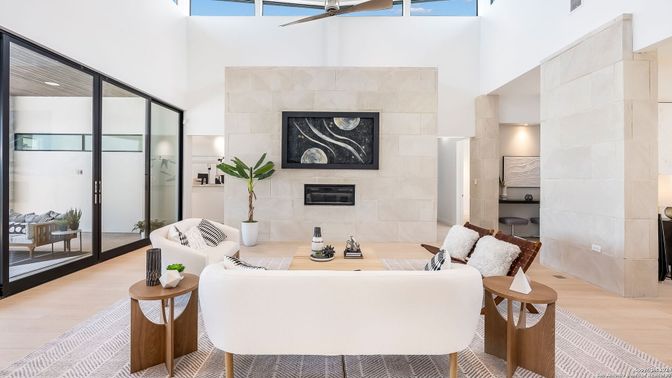 Fireplace, Interior, Living room, Wood Texture Flooring