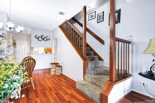 Chandelier, Interior, Wood Texture Flooring