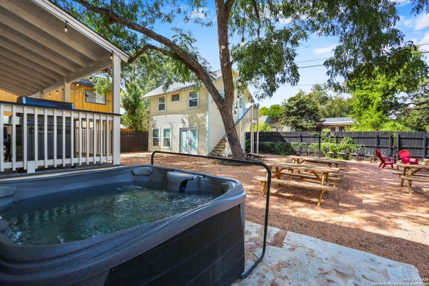 Backyard, Exterior, Hot Tub