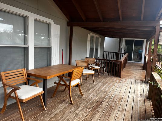 Dining room, Exterior, Wood Texture Flooring