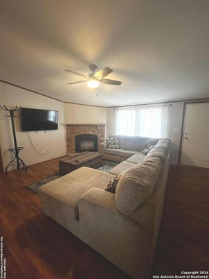 Fireplace, Interior, Living room, Wood Texture Flooring