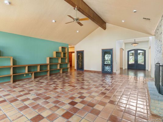 Interior, Recessed Lighting, Wooden Beams