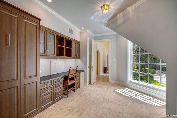 Home Office, Interior, Recessed Lighting