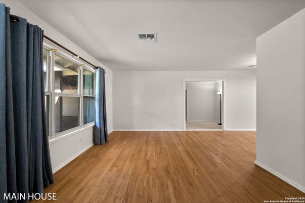Empty room, Interior, Wood Texture Flooring