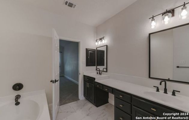Bathroom, Dual Sink Vanities, Interior, Marble