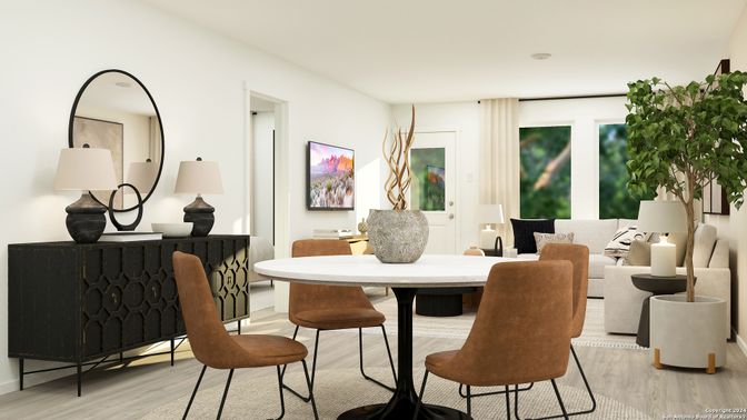 Dining room, Interior, Living room, Wood Texture Flooring