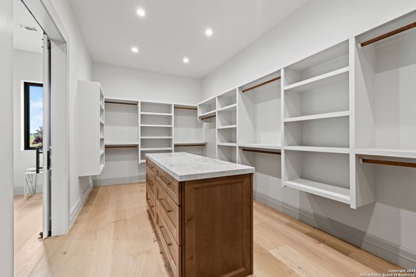 Interior, Recessed Lighting, Walk-in Closets, Wood Texture Flooring