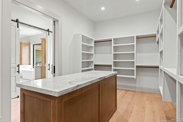 Interior, Recessed Lighting, Walk-in Closets, Wood Texture Flooring