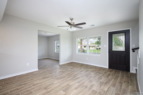 Empty room, Interior, Wood Texture Flooring