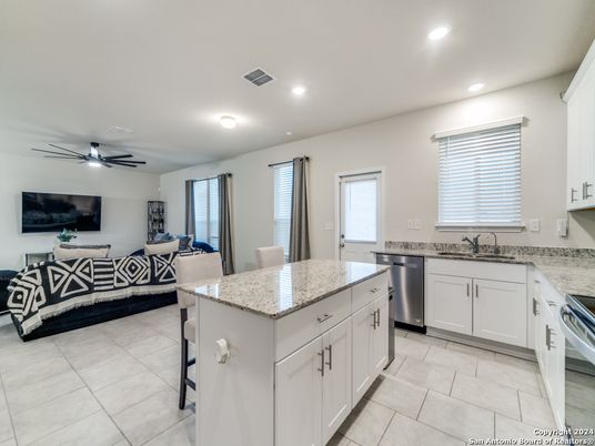 Interior, Kitchen, Living room, Recessed Lighting, Stainless Steel Appliances